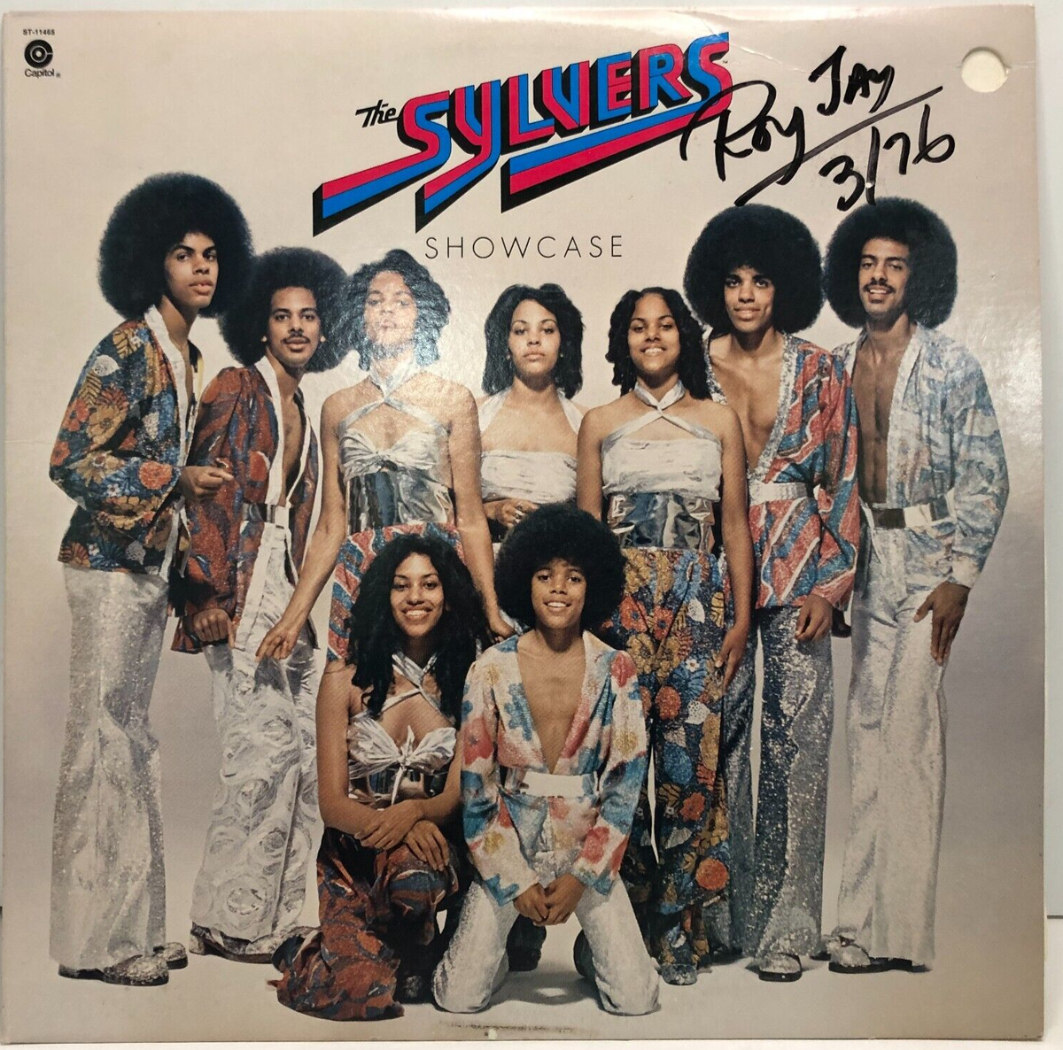 The Sylvers- SHOWCASE Vinyl Records ST-11465 1976 Play Tested VG+