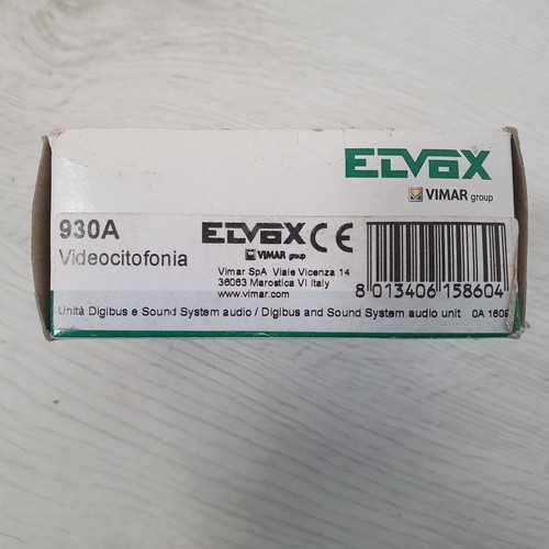 Vimar Elvox 930A Electronic Audio Unit Digibus and Sound System - D6 - Picture 4 of 6