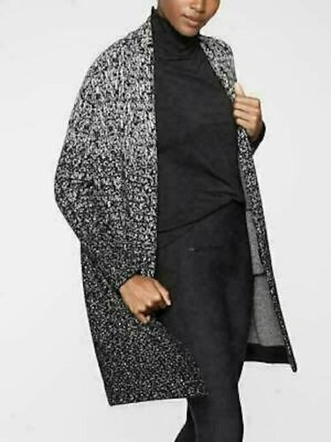ATHLETA Wythe Sweater Coat XXS Black 