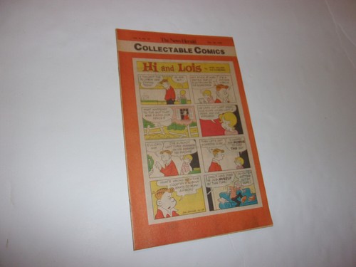 News Herald Collectible Comics Newspaper Insert Dec 28 1986 Hi and Lois Hagar +