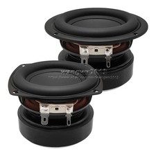 3"/3.5" Inch 4/6/8Ohm 40W Hi-Fi Heavy Bass Speaker Driver Subwoofer Loudspeaker