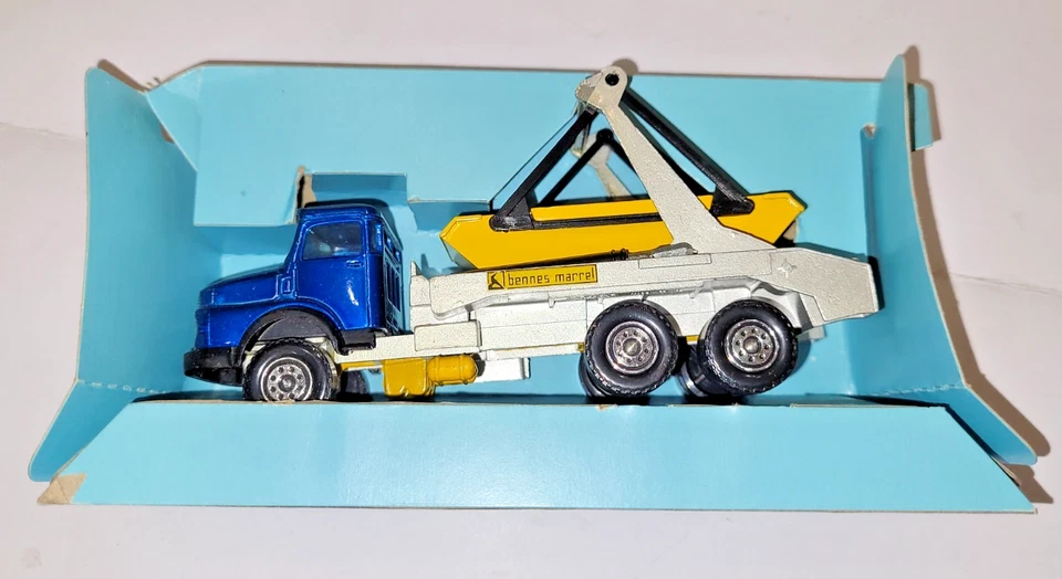 SOLIDO Toner Gam modellino vintage Camion calcinacci Mercedes 364 Bennes Marrel - Immagine 3 di 4