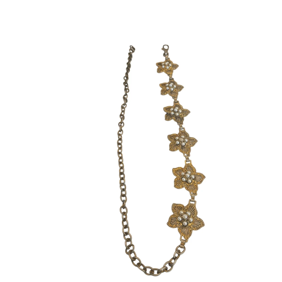 Flower Gold Belts for Women for sale | eBay