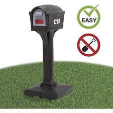Home Dig-Free Easy Up Classic Mailbox Post Mount HEAVY DUTY CONSTRUCTION
