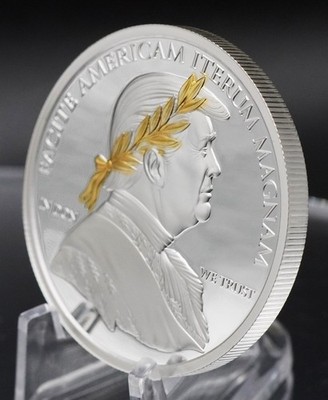 2025 Donald Trump Caesar Don Liberia 1oz 999 FINE Silver round