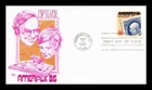DR JIM STAMPS US COVER AMERIPEX 86 CHICAGO STAMP SHOW FDC MARQ CACHET
