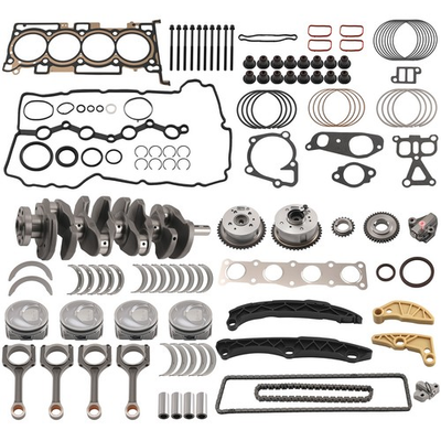 #ad G4KJ Engine Rebuild Overhaul Kit Crankshaft Rod Timing For Hyundai Kia 2.4L $300.89