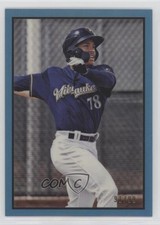2019 Bowman Heritage Chrome Prospects Blue Refractor 91/99 Corey Ray 0a3