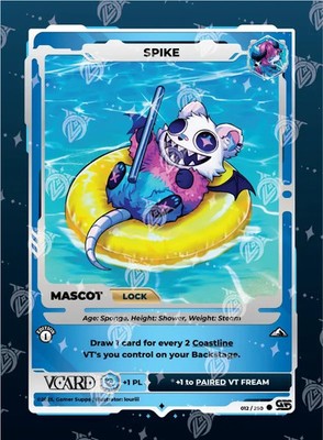 Gamersupps VCard Awakened Worlds First Edition Singles [Holo