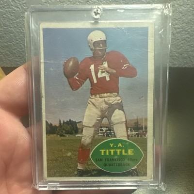 Topps 1960 Topps Rookie Y.A. Tittle #113 San Francisco 49ers Football