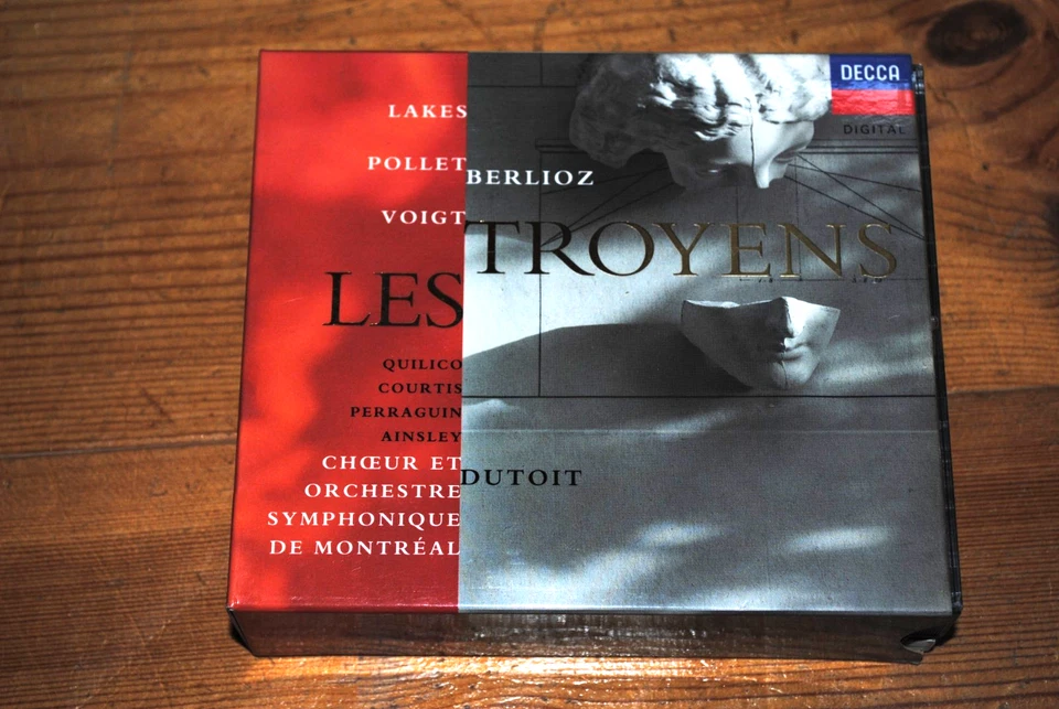 Berlioz: Les Troyens - Dutoit - Lakes Pollet Voigt - Decca 4 CDs