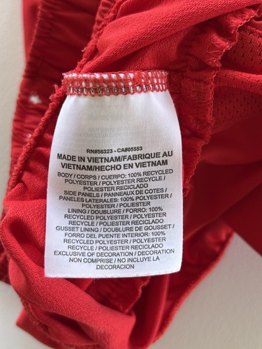 Nike Running Shorts Women’s Large Stars Red Blue Lined USA 4th Of July Athletic - 第 13/15 張圖片