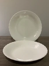 Mikasa White Silk Coupe Soup Bowl Set of 2 Crafted in Japan Bone A7050 MINT