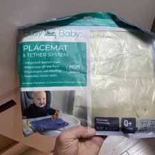 Enhanced Sensory Silicone Mat for Mealtime Play - Features Travel Sleeve