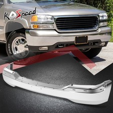 Chrome Front Bumper Face Bar Replacement For Gmc Sierra 1500 Yukon 1999-2006