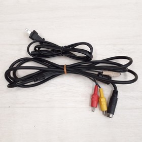 Sega Saturn Console with 2 Virtua Stick controllers & 5 games Japan Gray tested