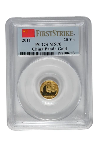 Photo of a 2011 Chinese Gold Panda 1/20 oz from an eBay listing that sold on Jun 28, 2026