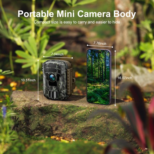 4* Campark 36MP 2K HD Wildkamera Jagdkamera Wasserdicht Fotofalle Nachtsicht - Bild 2 von 13