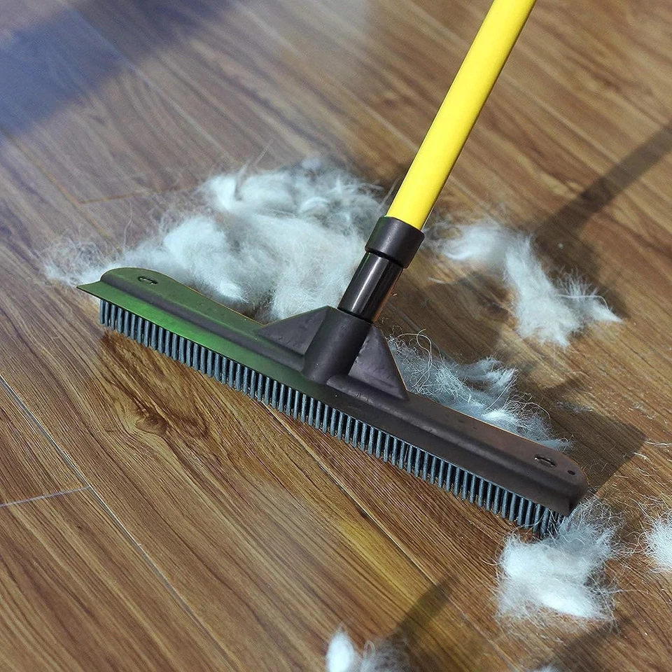 Escoba depiladora Indigo Petco, escoba depiladora con escobilla de goma, índigo Petco B Foto 4 de 4