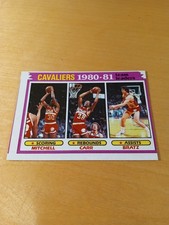 1981/82 Topps #47 MITCHELL, CARR, BRATZ, Cleveland Cavaliers Basketball Card(VG)