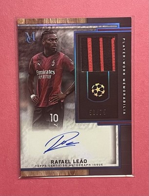 Rafael Leao Auto Topps Museum Collection
