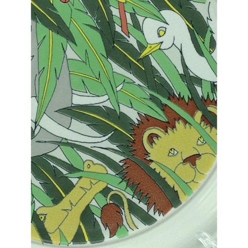 Piatto Vintage Denby Bambini 8,5” Jungle Chums Safari Animali Gres Inghilterra - Foto 4 di 10