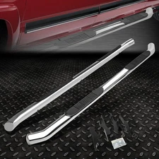 FOR 01-08 ACURA MDX/HONDA PILOT 3" ROUND TUBE SIDE STEP NERF BAR RUNNING BOARD