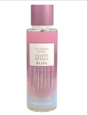 VICTORIA  S SECRET VELVET PETALS BLISS FRAGRANCE BODY MIST SPRAY SPLASH 8.4 oz