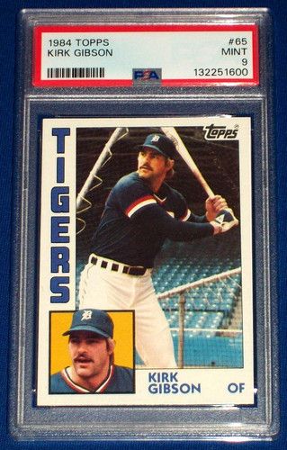 1984 Topps Kirk Gibson #65 card