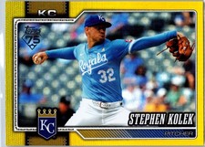 2026 Topps Stephen Kolek #48 Yellow Rainbow Foil 169/399 Royals