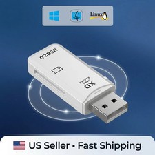 XD Memory Card Reader USB-C Adapter for Olympus Fujifilm Cameras