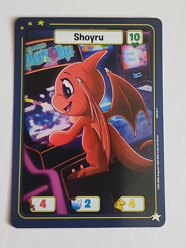 Neopets Battledome TCG - Foil Shoyru RED SDCC Convention Exclusive Promo - Picture 1 of 2
