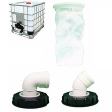 DECKEL-FILTER F&uuml;r IBC WASSERTANK Versch Varianten Wassertank Dachrinne DN 75