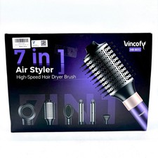 Vincofy 7 In 1 Air Styler High Speed Hair Dryer Brush Model HB-801i - Lilac