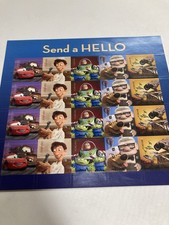 Send A Hello Mint Sheet of 20 United States Postal Stamps, Forever Nice 2010