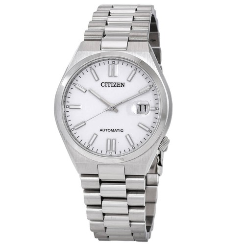 Citizen Tsuyosa Automatic White Dial Stainless Steel Men's Watch NJ0150-81A