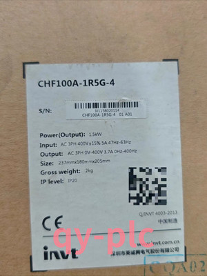 1PC Brand New Invt CHF100A-1R5G-4 inverter Fast shipping via FedEx or DHL*Y