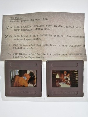 Die Fliege   Jeff Goldblum / David Cronenberg - 2 Pressedias '86