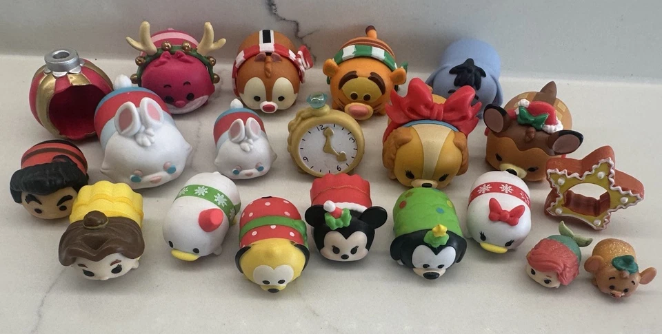 Tsum Tsum Vinyl Mini Figures Lot of Mixed Characters Disney - Image 2 of 4