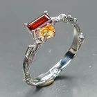 Popular jewelry Natural Garnet Ring 925 Sterling Silver Size 6.5 /R471931
