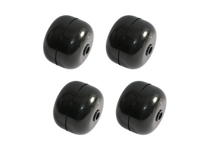 4x Stützrad Deckrad (Bj. beachten) passend für Herkules HTC 13 Plus (bis 2000) R