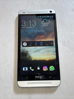 HTC One M7 32GB Sliver Smartphone - (PN07100) Android Beats Audio Rar Aluminium
