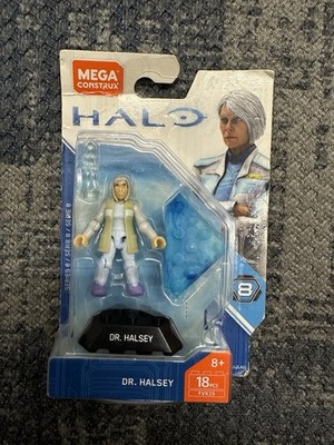 MEGA CONSTRUX Bloks HALO HEROES SERIES 8 DR. HALSEY Cortana FVK25 NIP