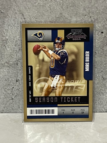 Marc Bulger #89 2004 Playoff Contenders card