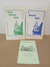 Lot Of 3 Vintage Greensted Church Essex England Pamphlets Ephemera