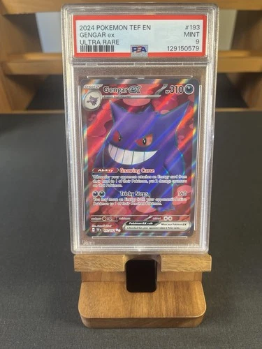 Gengar ex 193/162 SV05 Temporal Forces PSA 9 Ultra Rare Pokemon Card
