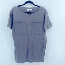 Everlane The Cotton Pocket short sleeve crewneck T-shirt utililty dress sz M