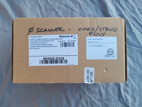 NEW IN BOX Honeywell Voyager MS9520 USB Barcode Scanner STAND ONLY