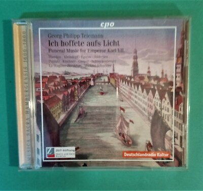 CD - Telemann - Funeral Music For Emperor Karl 7 - La Stagione Frankfurt