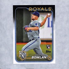 2024 Topps Series 2 #399 Jonathan Bowlan Kansas City Royals Rookie RC